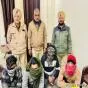 सार्वजनिक स्थान पर शराब पिलाने वाले 4 आरोपी गिरफ्तार, राजपुरा पुलिस ने दर्ज की FIR