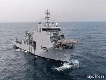 Indian Navy Commissions INS Nipun at Naval Dockyard, Mumbai
