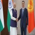PM Modi and Kyrgyzstan President Sadyr Japarov Hold Talks in Bishkek