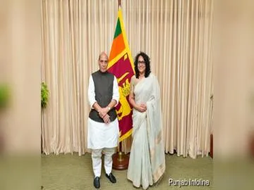 Rajnath Singh Meets Sri Lankan Prime Minister Harini Amarasuriya, Discusses Development Cooperation