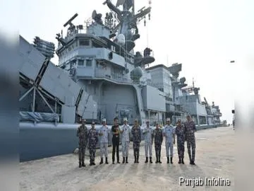 INS ਮੈਸੂਰ Exercise Samudra Laksamana ਵਿੱਚ ਹਿੱਸਾ ਲੈਣ ਲਈ ਮਲੇਸ਼ੀਆ ਪਹੁੰਚਿਆ