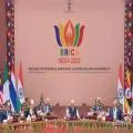 BRICS ਸੰਮੇਲਨ ਦੇ ਦੂਜੇ ਦਿਨ PM ਮੋਦੀ ਨੇ ਭਾਰਤ ਮੰਡਪਮ ’ਚ ਆਗੂਆਂ ਦਾ ਕੀਤਾ ਸਵਾਗਤ