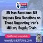 US Iran Sanctions: US Imposes New Sanctions on Those Supporting Iran’s Military Supply Chain