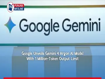Google Unveils Gemini 4 Argon AI Model With 1 Million-Token Output Limit