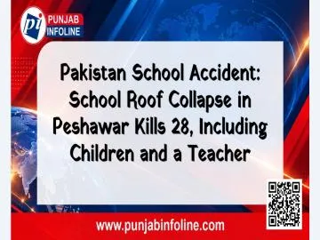 Pakistan School Accident: 28 Children and Teachers Killed After School Roof Collapses; Deceased Children Were Under 13