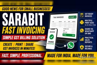 SaraBiT Fast Invoicing Review: A Simple GST Billing Solution for Small Businesses in India