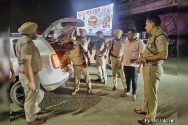 Independence Day Security Tightened in Doraha, Police Conduct Special Checking at Beant Singh Chowk