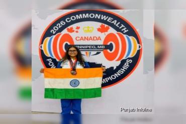 Punjab Student Sneha Creates 3 Records at Commonwealth Powerlifting Championship, Wins 4 Gold Medals