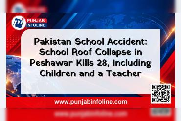 Pakistan School Accident: 28 Children and Teachers Killed After School Roof Collapses; Deceased Children Were Under 13