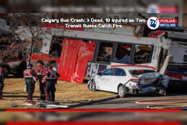 Calgary Bus Crash: 3 Dead, 10 Injured as Two Transit Buses Catch Fire