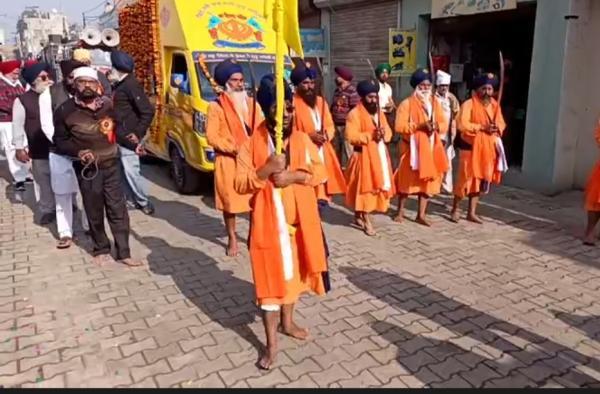 Nagar Kirtan Organized for the 648th Prakash Purab of Guru Ravidas Maharaj