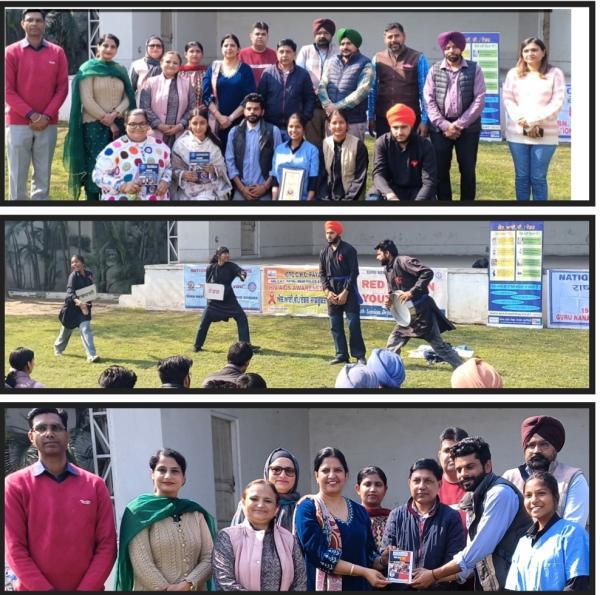 Awareness Program on AIDS and HIV Organized at Guru Nanak National College Doraha