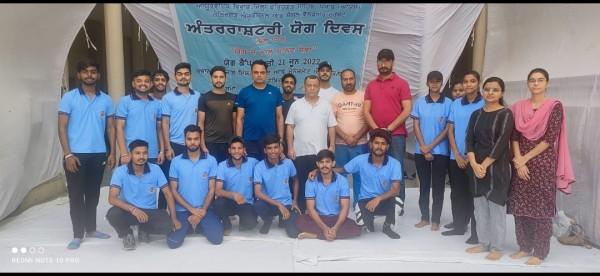 GPC celebrated 8th international day of yoga on 21st June,2022