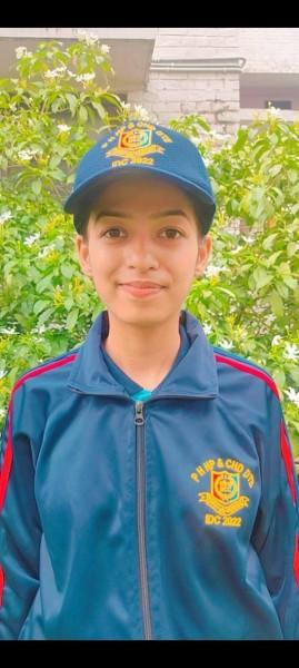 NCC cadet Garima of GPC selected for National Independence Day Programme , New Delhi