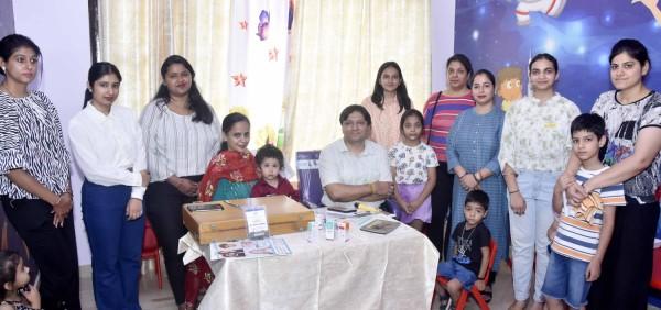 Physiotherapy and Eye check up Camp organized by ABC montessorie play school